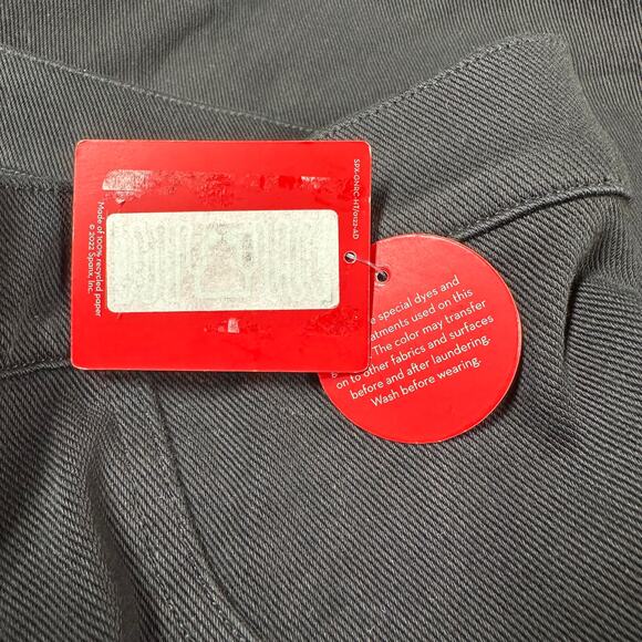 Spanx NWT Jean-ish Ankle Denim Leggings Black Size 3X 20018P Elastic Waist - Picture 8 of 11